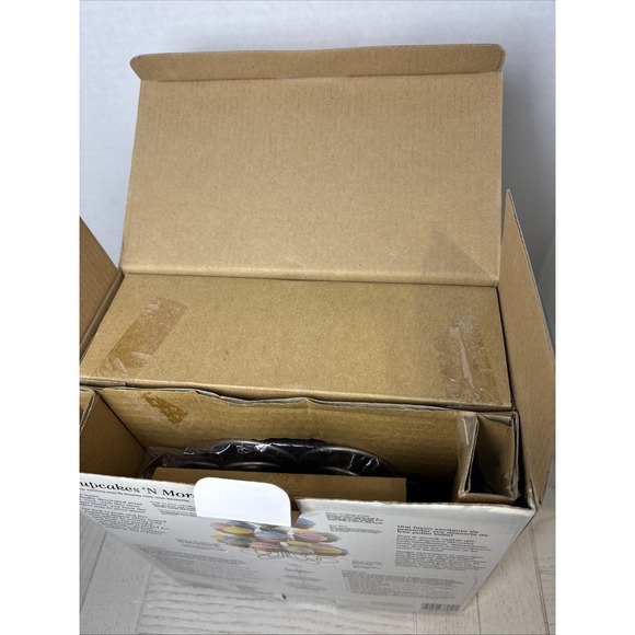 Wilton Cupcakes 'N More Mini Dessert Stand-Silver Holds 24 Mini Cupcakes/ Fruits - Picture 7 of 7